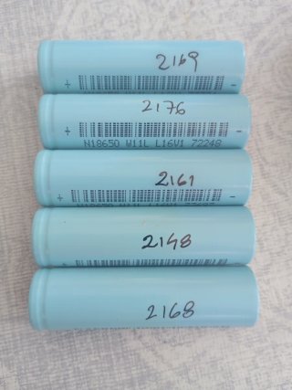 Celdas Litio 18650 ( 40 unidades)