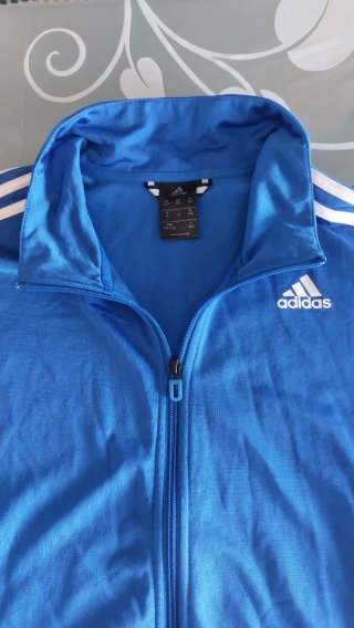 Giacca sportiva Adidas blu