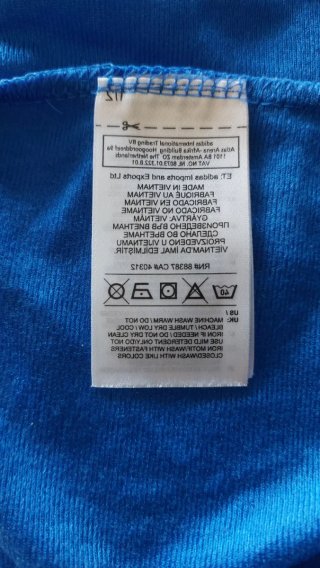 Giacca sportiva Adidas blu