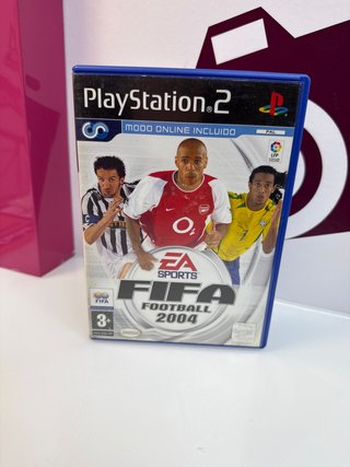 Videojuego PS2 fifa football 2004