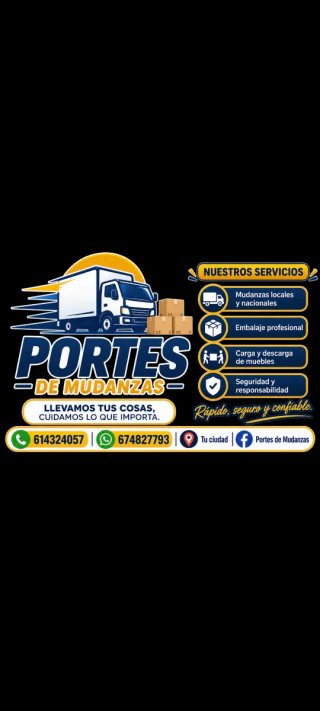 Mudanza y portes economico