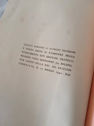 Libro Il Diavolo Alfred Neumann 1941
