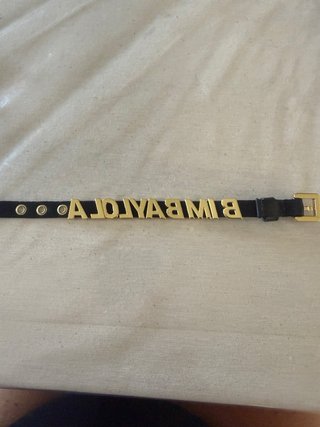 Pulsera Bimba y Lola letras doradas