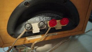 2 bafles de Kef Q 55.2 + altavoces de repuestos