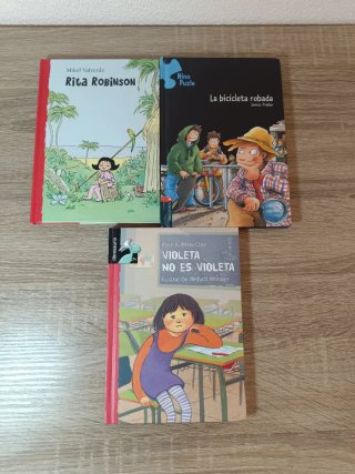 Lote 3 libros infantiles