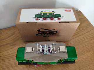 Locomotora Paya Hojalata con Llave y Caja