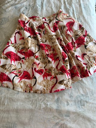 Falda flamencos