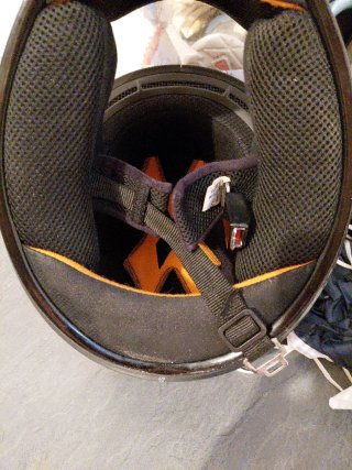 Casco de moto NZI gris