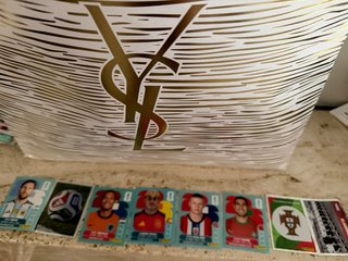 Cartas Panini Mundial