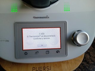 Thermomix TM5 con fallo C153