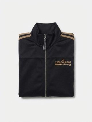 Chaqueta Adidas Zivilcourage Negra Dorada