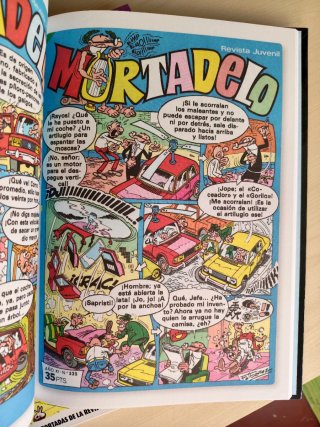 Portadas Mortadelo y Filemón colección COMPLETA