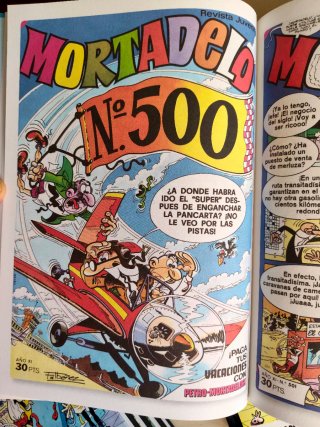 Portadas Mortadelo y Filemón colección COMPLETA