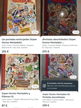Portadas Mortadelo y Filemón colección COMPLETA