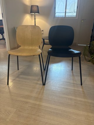 Sillas negras Ikea (4 unidades)