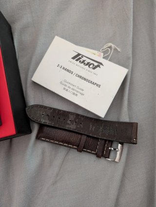 Reloj Tissot Cronógrafo Plata/Blanco