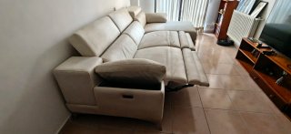 Sofá Chaise Longue Eléctrico Reclinable + Arcón