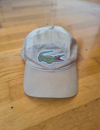 Gorra Lacoste Beige Ajustable