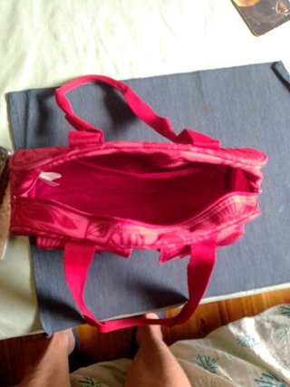 Bolso Roxy Rosa/Rojo Tela