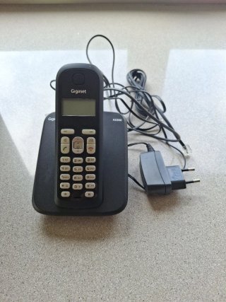 Teléfono Inalámbrico Gigaset AS300 Negro