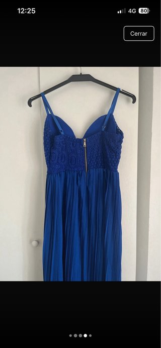 Vestido de fiesta azul