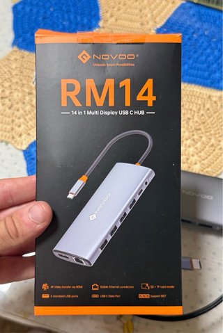 Hub USB-C Novoo RM14 14 en 1