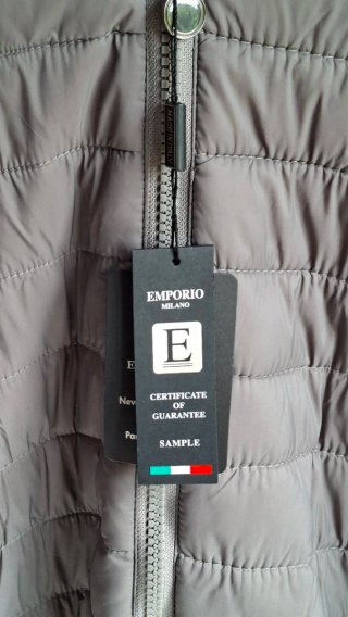 Plumas Ligero Emporio Milano Nuevo