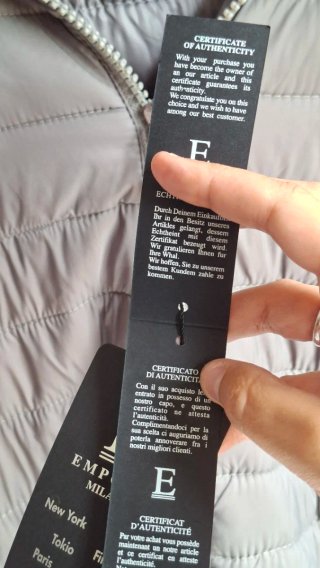 Plumas Ligero Emporio Milano Nuevo