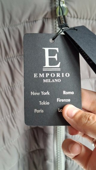 Plumas Ligero Emporio Milano Nuevo