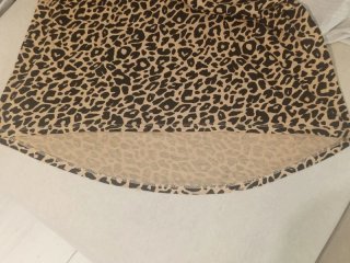 Camiseta Zara Leopardo Talla L