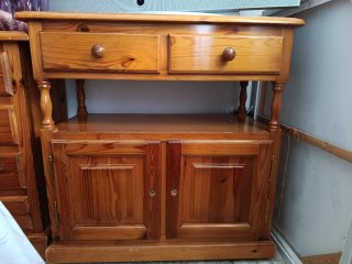 Mesa mueble TV madera