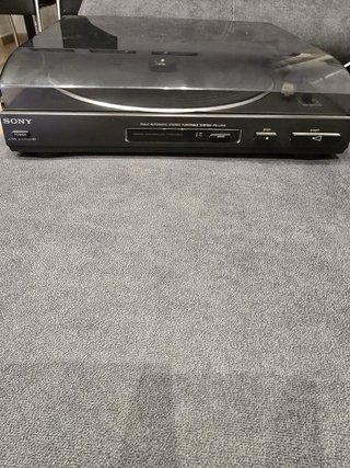 Tocadiscos Sony Negro