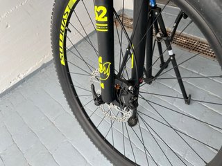 Bicicleta MTB Scott Scale Negra y Amarilla