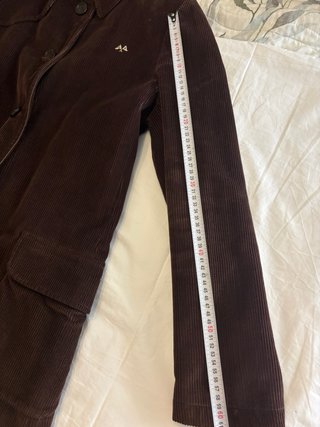 Abrigo / Chaquetón de Pana Marrón Thomas Burberry