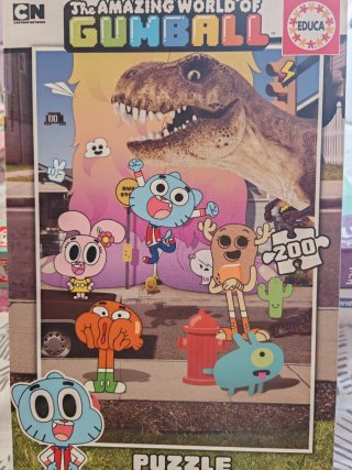 Puzzle El Asombroso Mundo de Gumball 200 piezas