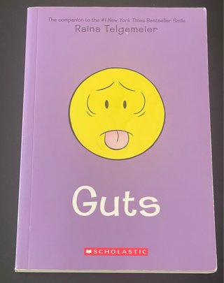 Libro juvenil “Guts” en inglés