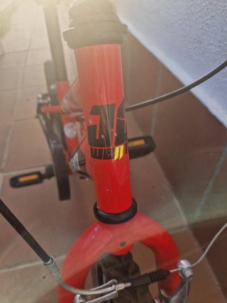 Bicicleta Infantil 16 Roja JlWenti