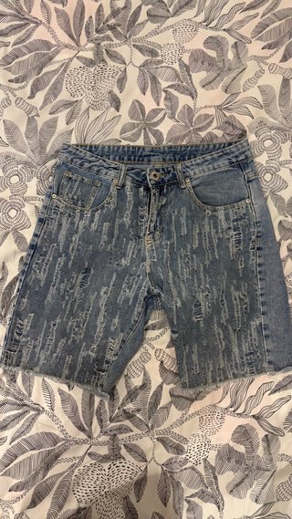Bermudas de jeans hombre