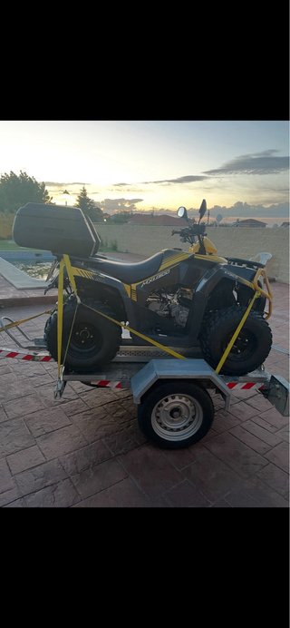 Alquiler remolque moto quad kart