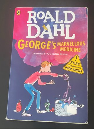 Libro en inglés “George’s Marvellous Medicine”