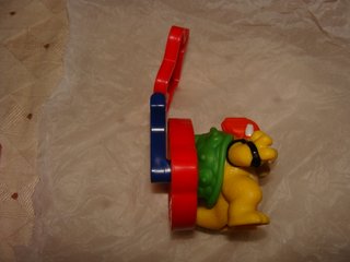 Boneco Bowser Super Mário Galaxy McDonalds 202