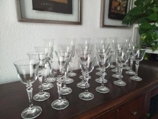 Cristalería alemana cristal de plomo SCHOTT ZWIESE