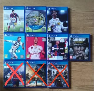 PS4 Juegos FIFA, Call of Duty