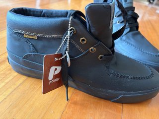 Zapatos Pointer Cuero Hombre Negro