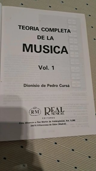 Teoría Completa de la Música Vol. 1 y 2