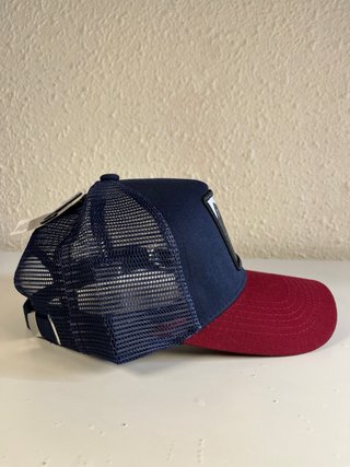 Gorra Pantera Negra Azul y Roja (Nuevo)