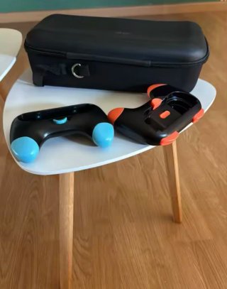 Carcasa Mando Nintendo Switch 2 Azul/Naranja