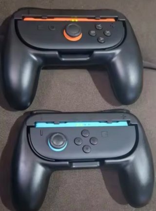 Carcasa Mando Nintendo Switch 2 Azul/Naranja