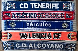 Bufandas fútbol equipos España