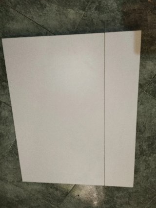 Mesa plegable Norberg blanca
